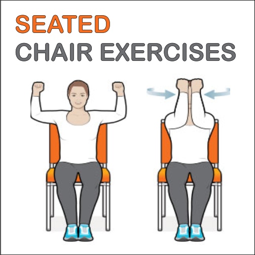 seated chair exercises - St Margaret's Centre